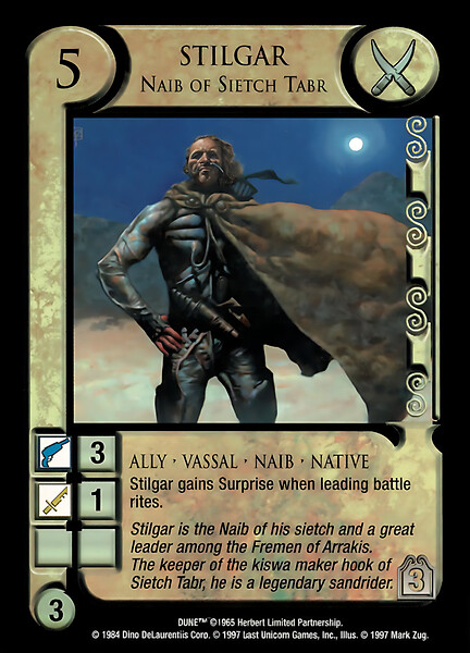 Stilgar, Naib of Sietch Tabr